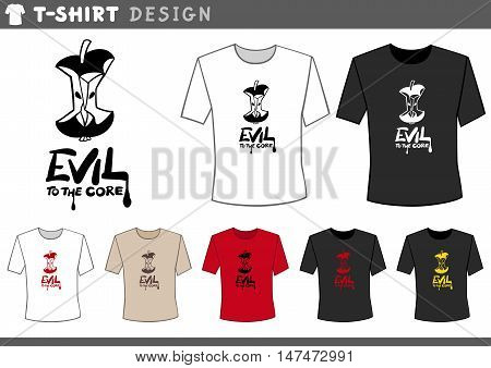 T Shirt Design With Core