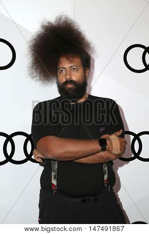 LOS ANGELES - SEP 15:  Reggie Watts at the Audi Celebrates The 68th Emmys at the Catch on September 15, 2016 in West Hollywood, CA