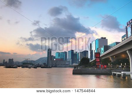 Kwun Tong Typhoon Shelter at Public Pier