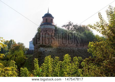 Medieval Dubno Castle 1492.Rivne region Ukraine. Dubno Castle