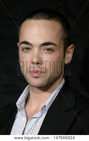 John Hensley at the FX Networks NIP/TUCK 3rd Season premiere held at the El Capitan Theatre in Hollywood, USA on September 10, 2005.