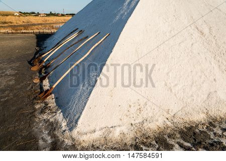 Salt Pile At Saltworks