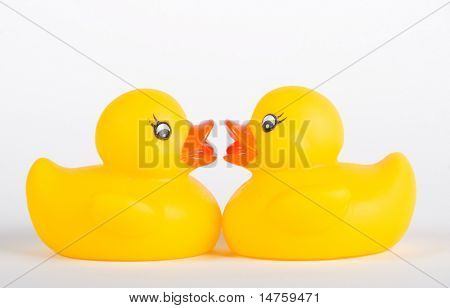 Squittio Toy paperella di gomma