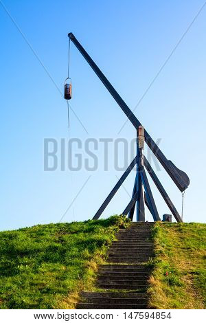 Vippefyret an Ancient Wooden Lighthouse in Skagen Denmark