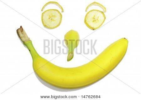 Sorridente banans