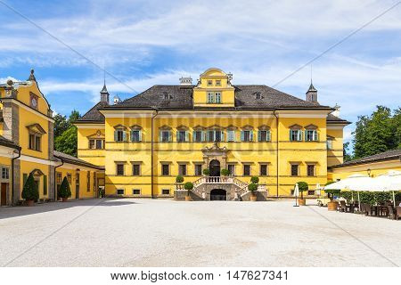 Schloss Hellbrunn - summer residence palace near Salzburg Austria