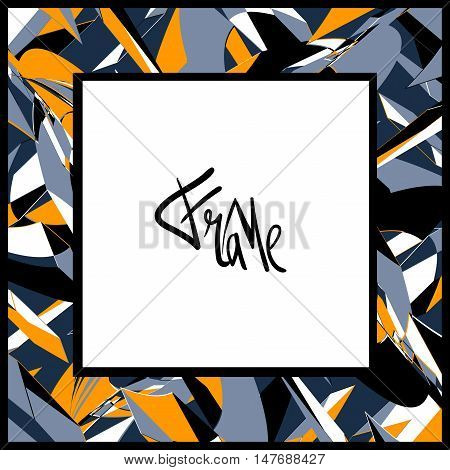 adstract vector frame coloring border new design