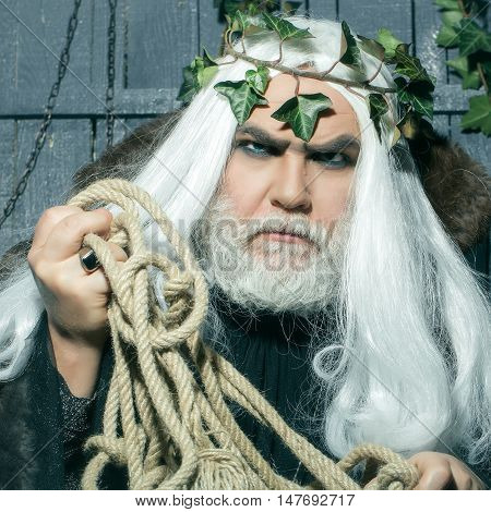 Zeus With Rope