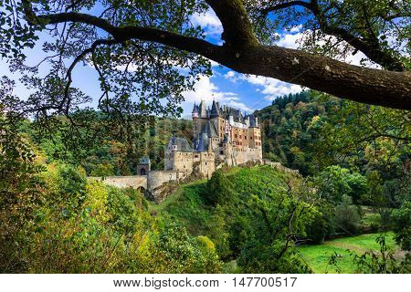 Burg Eltz - one of the most beautiful castles of Europe. Germany