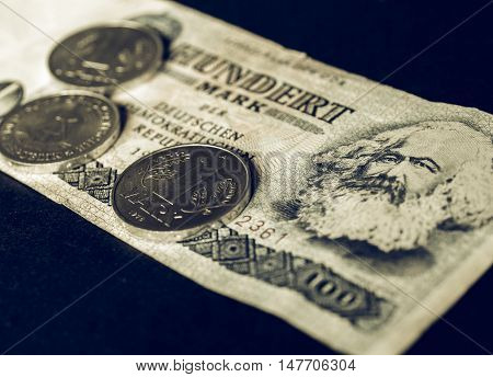 Vintage Ddr Banknote