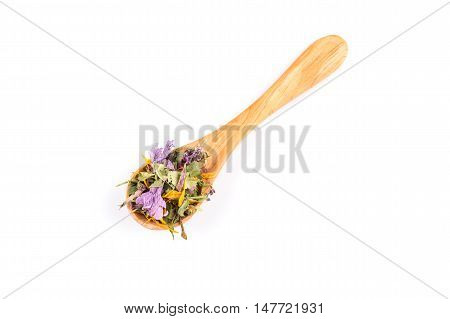 Dried Herbal Tea Leaves