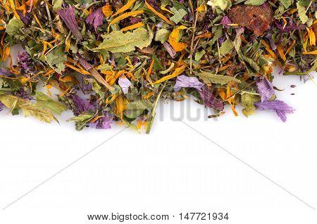 Dried Herbal Tea Leaves