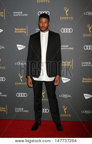 LOS ANGELES - SEP 16:  Jeffrey Bowyer-Chapman at the TV Academy Performer Nominee Reception at the Pacific Design Center on September 16, 2016 in West Hollywood, CA