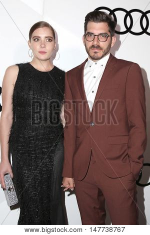 LOS ANGELES - SEP 15:  Elise Eberle, Brian Roedel at the Audi Celebrates The 68th Emmys at the Catch on September 15, 2016 in West Hollywood, CA