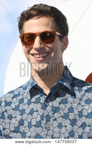 LOS ANGELES - SEP 17:  Andy Samberg at the 