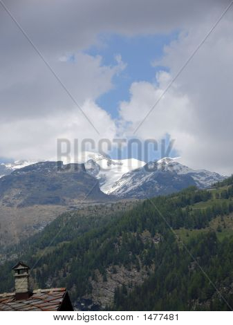 Monte Rosa gletcheren
