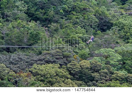 Zip Line Canopy Tours In Costa Rica