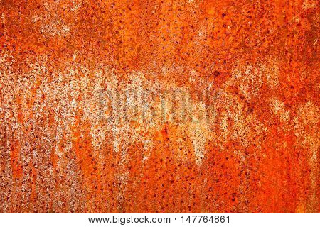 Rusty metal texture, may be used as background or space for your own text