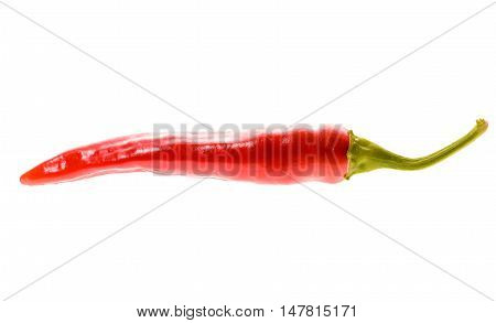 Red Hot Chili Peppers Cayenne, Serrano With Green Stem. Cayenne, Serrano Or S