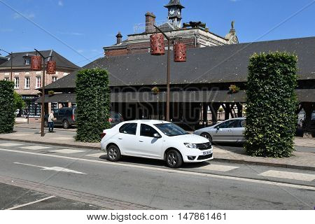 Buchy France - june 23 2016 : the city center