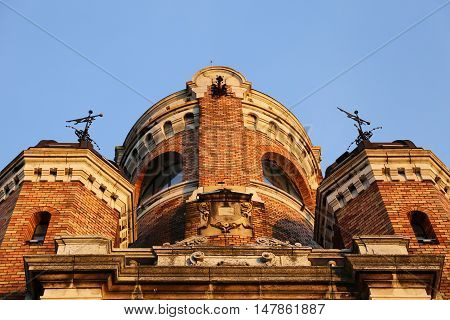 Gardosh Tower(Millennium Tower) in old town Zemun, part of Belgrade, Serbia