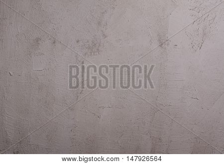 Photo of empty grey conrete room. Background. Wall.