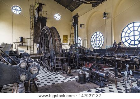 View To Machine Building Of  Mining Plant Sondershausen In Germany