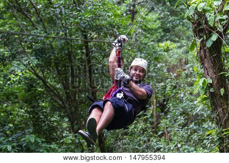 Zip Line Canopy Tours In Costa Rica