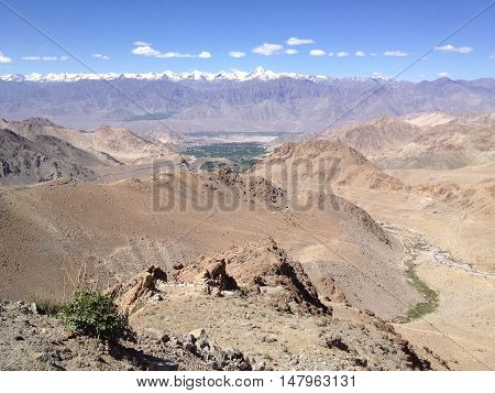 Khardungla Pass. The highest road in the World. Leh Ladakh India