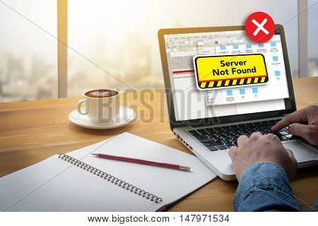 Computer Server Not Found Error Inaccessible