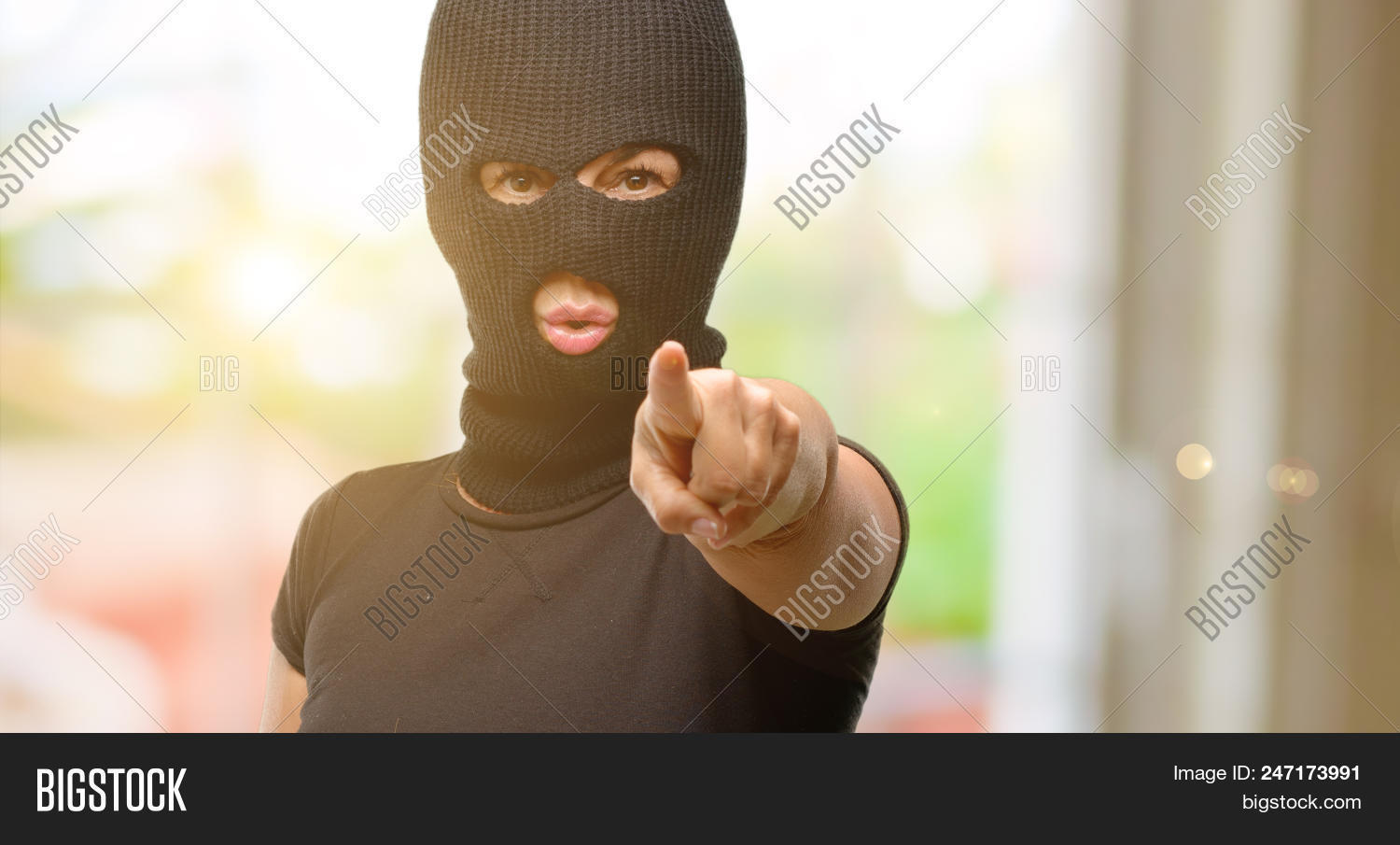 Burglar Terrorist Image and Photo (Free