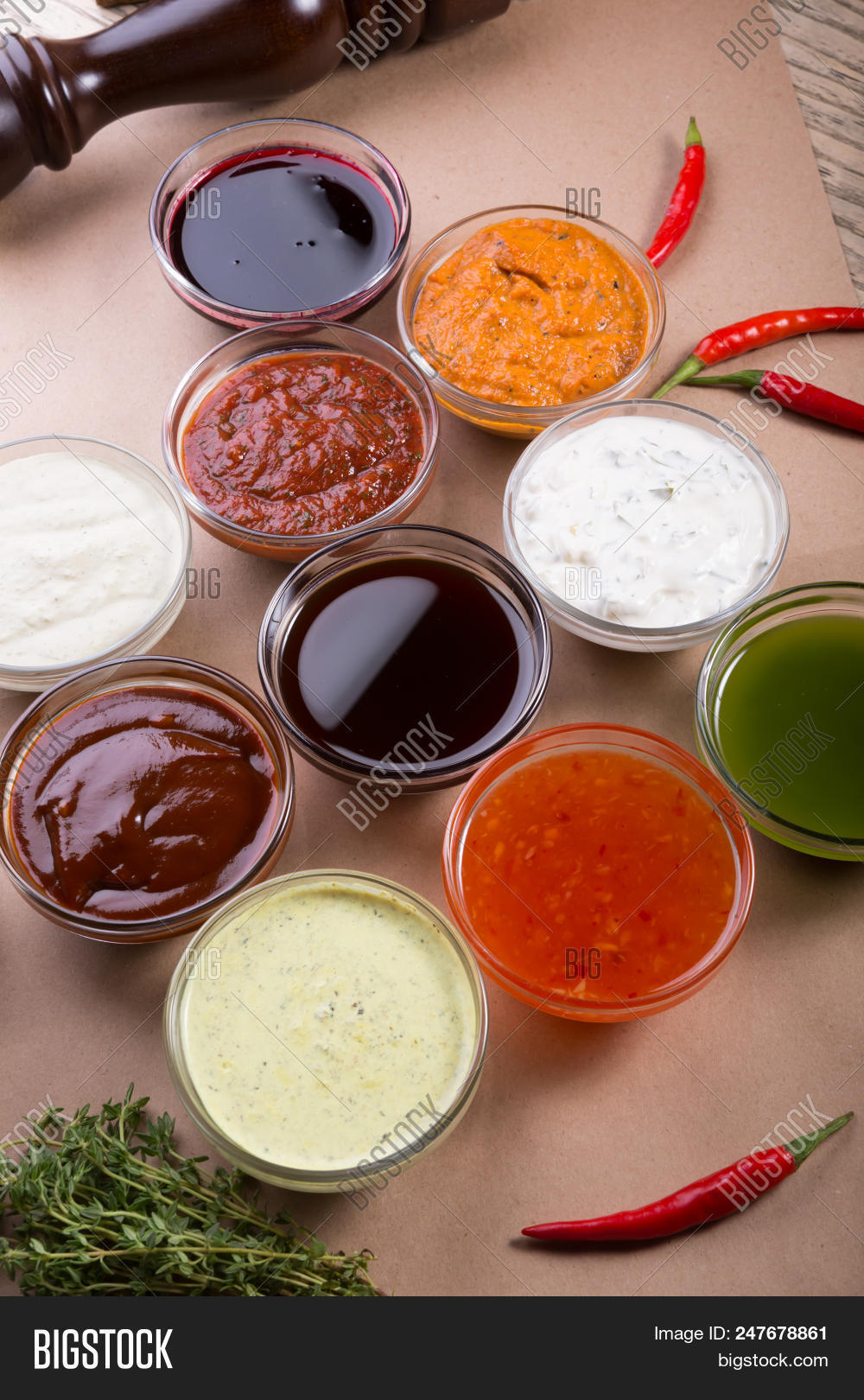 Different Types Sauces Image & Photo (Free Trial) Bigstock