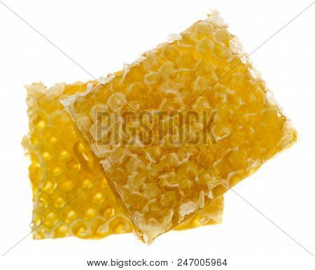 Honeycomb With Uncapping Fork - Honey Harvest