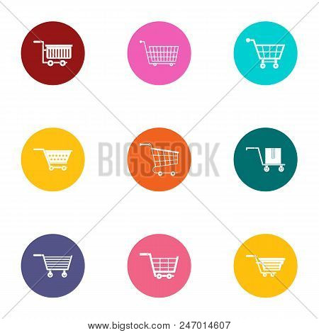 Wain Icons Set. Flat Set Of 9 Wain Vector Icons For Web Isolated On White Background
