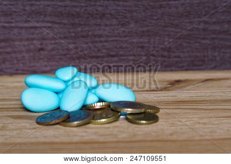 Concept In Business Casual Stacking Money For Success Or Savings, Investment And Accounting.