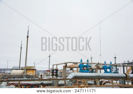 Oil And Gas Industry,refinery Factory