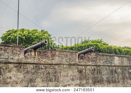 Fort Cornwallis In Georgetown, Penang, Is A Star Fort Built By The British East India Company In The