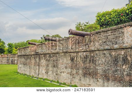 Fort Cornwallis In Georgetown, Penang, Is A Star Fort Built By The British East India Company In The