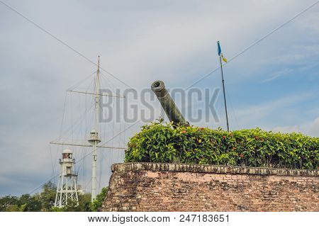 Fort Cornwallis In Georgetown, Penang, Is A Star Fort Built By The British East India Company In The