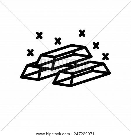 Gold Golden Finance Exchange Vector Icon Illustration