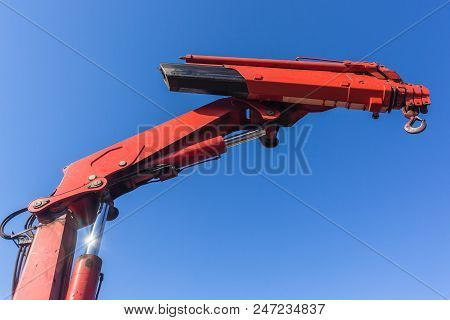 Rigging Truck Hydraulic Arm Crane