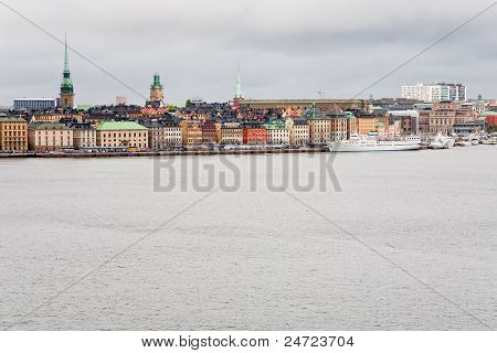 Udsigt over Gamla Stan, Stockholm