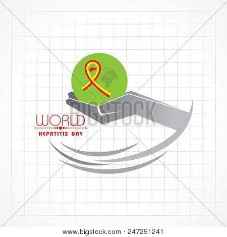 Vector Illustration Of World Hepatitis Day Stock Image And Symbols