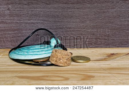 Idea In Business Casual Stacking Money As Concept For Success Or Savings, Investment And Accounting.