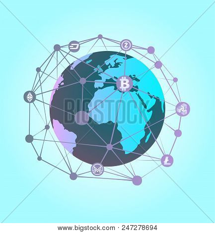 Network With Nodes Of The Blockade Covering The Whole Planet