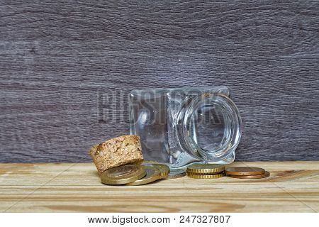 Idea In Business Casual Stacking Money As Concept For Success Or Savings, Investment And Accounting.