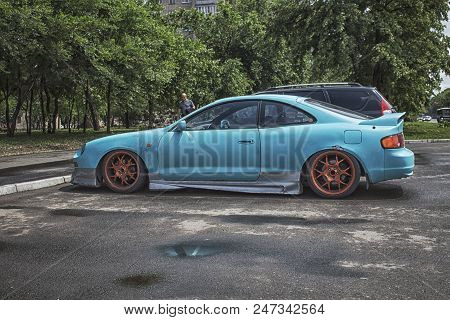 Kazakhstan, Ust-kamenogorsk - 14 June, 2018. Toyota Celica Gt-four.