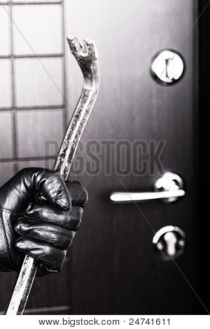 Antifurto mano Crowbar Break apertura porta