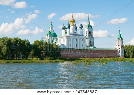 Spaso-yakovlevsky Dmitrovsky Monastery In The July Sunny Day. Rostov Veliky, Golden Ring Of Russia