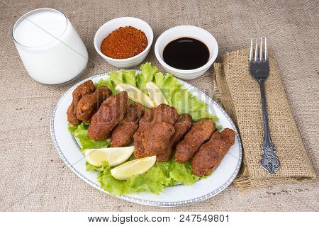 Traditional Delicious Turkish Foods; Bulgur Kofte, Cig Kofte.